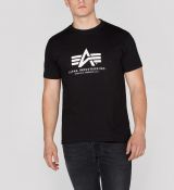Alpha Industries tričko Basic T - čierne (black)