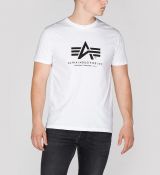 Alpha Industries tričko Basic T - biele (white)