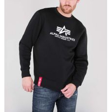 Alpha Industries mikina Basic Sweater - čierna (black)