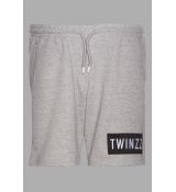 Twinzz kraťase Azzuro Short  - sivá/čierna/biela (grey/black/white)