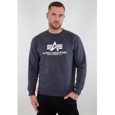 Alpha Industries mikina Basic Sweater - tmavá šedá (iron grey)