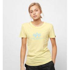 Alpha Industries tričko New Basic T Wmn - žltá (pastel yellow)