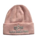 Alpha Industries čiapka 3D Beanie Wmn - ružová (silver pink)