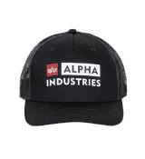 Alpha Industries šiltovka Block-Logo Cap - čierna (black)